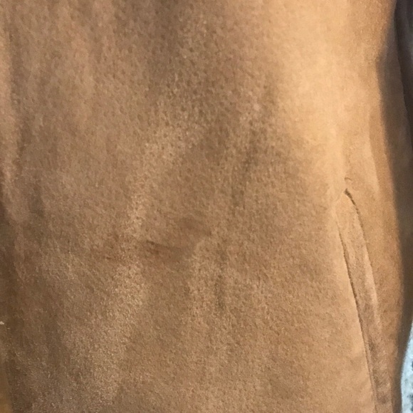 Brandon Thomas full length suede leather coat - Picture 5 of 8